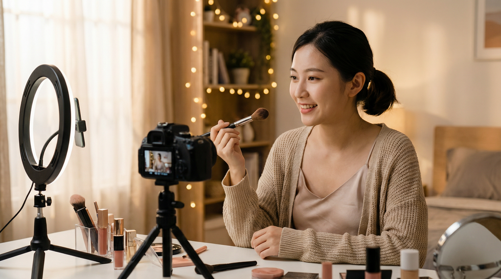 糖心vlog美妆教程视频